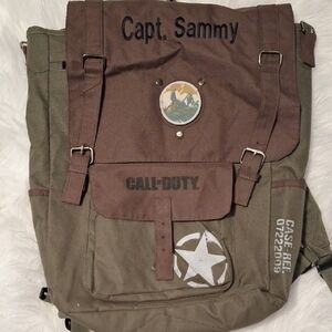 Call of Duty Green and Brown Backpack